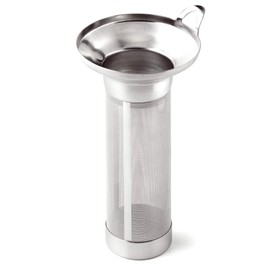 Weis Teefilter, Edelstahl, Silber, 4 x 6 x 13 cm