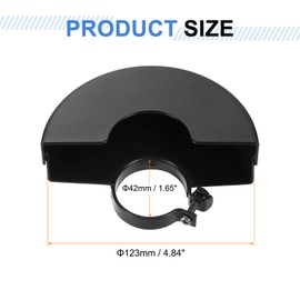 sourcing map Grinder Guard 4.5" 123mm Dia Metal Angle Grinder Guards Protector Cover Wheel Cover Replacement Accessories