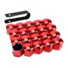 Shiwaki 20 Pcs Car Wheel Lug Nut Cover Protective Cover