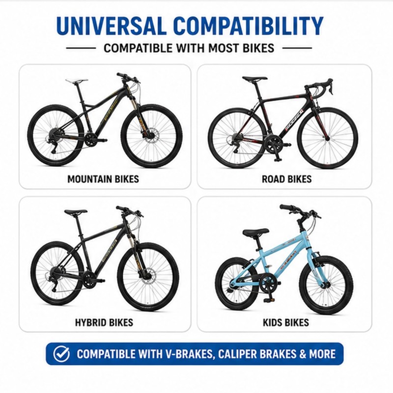 Bicycle Brake Cable Set for Mountain and Road Bikes, Front