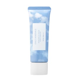 Only Mineral SPF50/PA++++ Skin Care UV Cream Cool Comfort EX01 Clear, 0.9 oz (25 g)