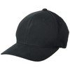 Flex fit Yupoong Brushed Twill Cap, Unisex, 6377, Black, S/M