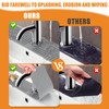 COBETE Kitchen Sink Splash Guard, 24in Faucet Mat Splash Catcher,