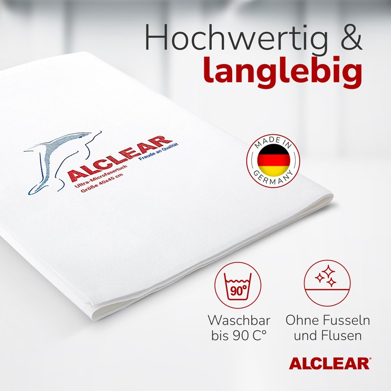 ALCLEAR Car Microfibre Cloth Dry Miracle for Car Care, Car