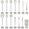Silicone Kitchen Cooking Utensil Set, Silicone Kitchen Spatula Utensils Set