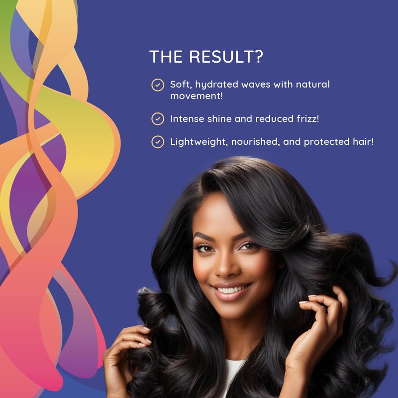 Brscience Fusionfrizz Curls 2A, 2B, 2C - Wave Styling Combing