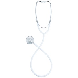 NAVIS Stethoscope Nursing Scope, Outer Spring Type, Single, White / 0-1672-06