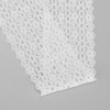 White Lace 10 Yards 6cm/2.3in Wide Ribbon Trim Flower Pattern
