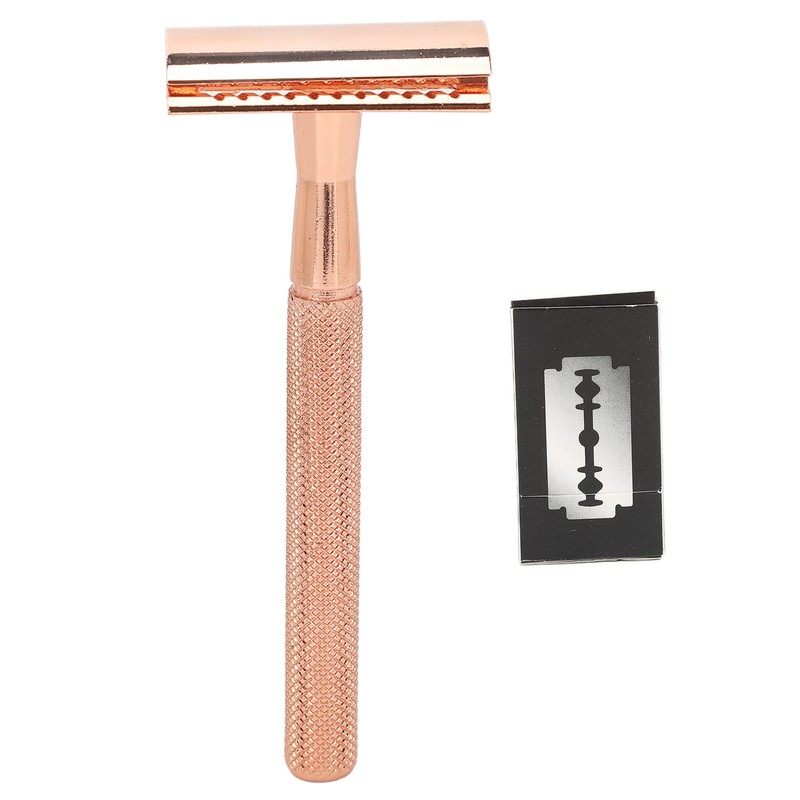 Manual Beard Blade Trimmer Double Edge Waterproof Safety Manual Beard