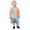 Blue "1st Birthday" Satin Sash - 1pc