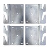 Mcredy 4 PCS Heavy Duty Universal Wood Bed Rail Hook