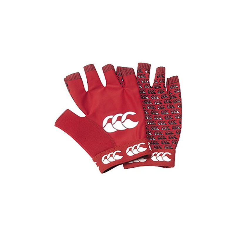 Canterbury AA05816 Pro Grip Mitt, Red, L