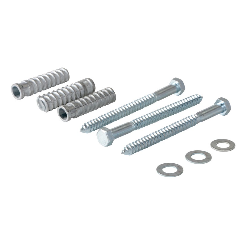 Vestil CS-33-KIT-3 Steel Q195 Concrete Car Stop Hardware Kit 3
