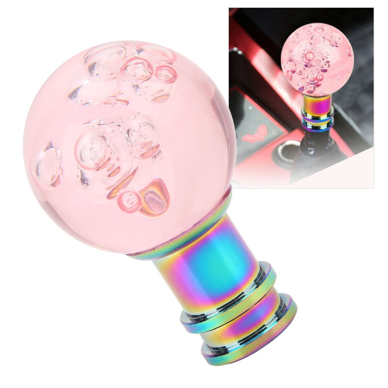 Gear Shift Knob with M8 M10 M12 Adapter Universal Acrylic