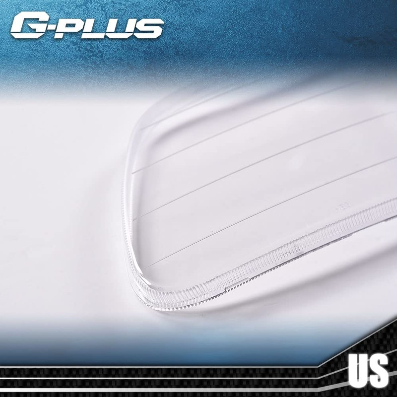 G-PLUS Front Headlight Lens Cover Compatible With 97-04 Ford F150