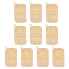 10 PCS Natural Sponges for Dishes, Loofah Dish Sponge for Kitchen Compostable Natural Loofah Sponges