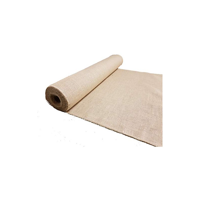 Luxury FINE Woven Hessian Jute 100cm Wide 10oz 320gsm ~