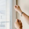 InnoHHustle 10 Pcs White Plastic Cord Tassel Blind Pull Cord