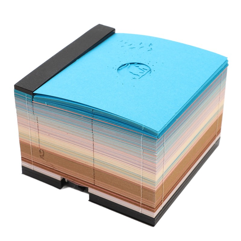 3D Memo Pad with Light Cute Sakura Tree House Decor