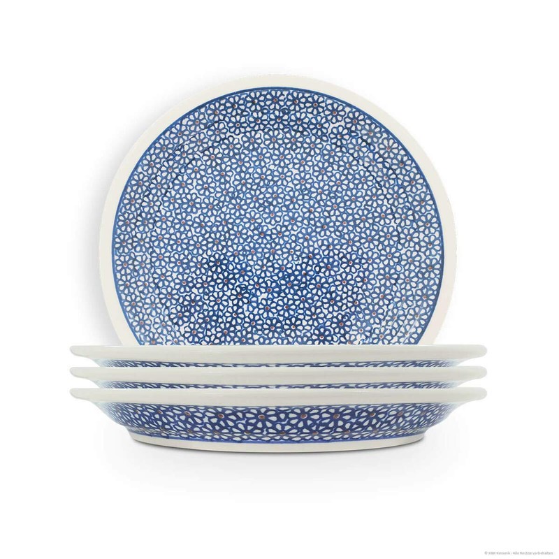 Bunzlauer Keramik Flat Plate Shape 2 Diameter 24.8 cm Height