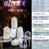 KARLOR Makeup Highlighter Körper, Roll-on Glitzer Gel Körper Gesicht Body