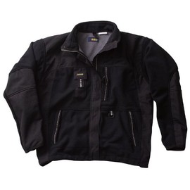 BLAKLADER 4855: Two Fisted Fleece Jacket, Color: Black Wind/Water/Cold, Size: XXL (485525209900XXL)