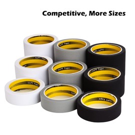 LLPT Iron On Repair Tape Black 2" x 16.5 Ft Premium Patch Tape Fusing Durable Adhesive for Sofa Jeans Jackets Pants Curtains and DIY Decorations (IRP5005BK)