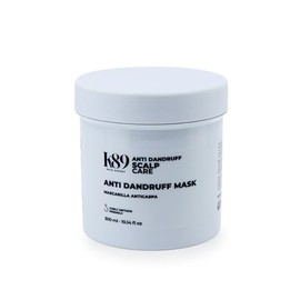 K89 Scalp Care Anti-Dandruff Mask. Mascarilla Anticaspa, Alivia el enrojecimiento y comezón, enriquecido con Crinipan PMC Green y extracto de grano entero de uva, 330ml