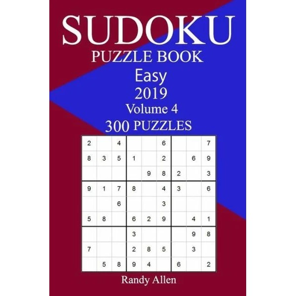 300 Easy Sudoku Puzzle Book 2019