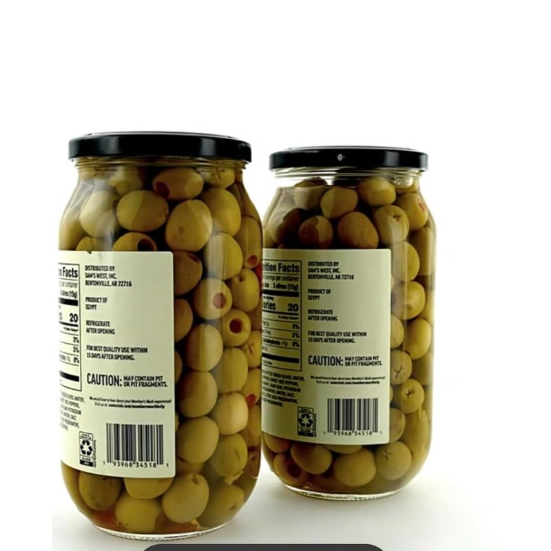 Pimento Stuffed Manzanilla Olives 21 oz,4 pk