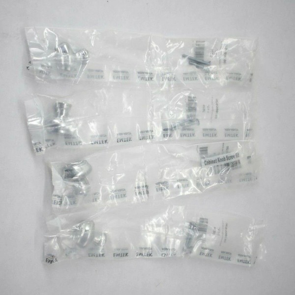 Emtek Lot Of 4 Emtek American Designer 1-1/2" Oval Cabinet