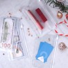 moinkerin Pack of 15 A6 Binder Pockets 6-Hole Transparent PVC