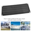 30W Solar Panel Kit Waterproof Polysilicon Multiple Interface Solar Panel