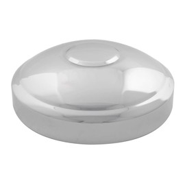 GG Grand General 20170 7-1/4 Inches I.D. Chrome Classic Rear Hub Cap