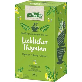 ALLOS Lovely Thyme, 20 Tea Bags, 32 g (Pack of 2)