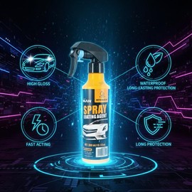 Spray & Protect! Nano Car Coating for Ultra Gloss Finish and Scratch Shield:_1PCS
