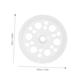 jojofuny 100pcs Board Washers Insulation Board Fasteners for Use Easy to Install Round Design Multipurpose Sturdy and Practical