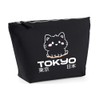 Hippowarehouse Tokyo Cat Printed Make up Cosmetic wash Bag 18x19x9cm