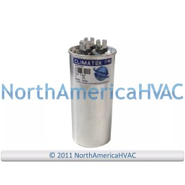 Fits Climatek Climatek Run Capacitor 70+7.5 uF MFD 440 Volt Round Fits Supco CR70+7.5x440R