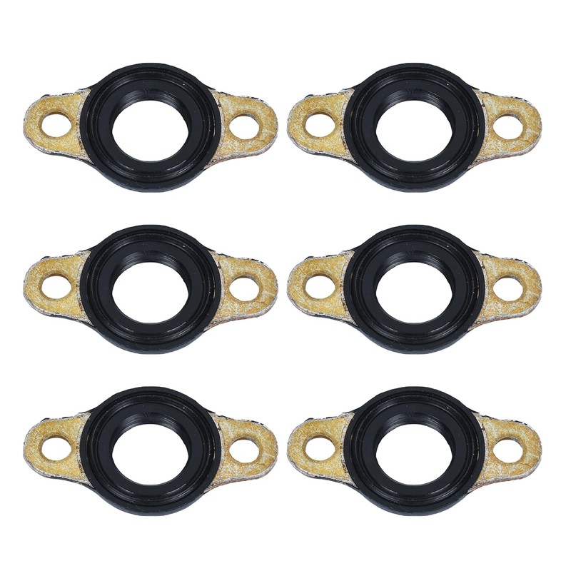 Puruoda Set of 6 Fuel Injector Line Passthrough Seals Compatible