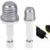 2Pcs Electric Drill Accessories Outer Hexagon Conversion Rod M10+M14 Woodworking