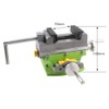 3" Cross Slide Drill Press Vise 2 Way X- Y
