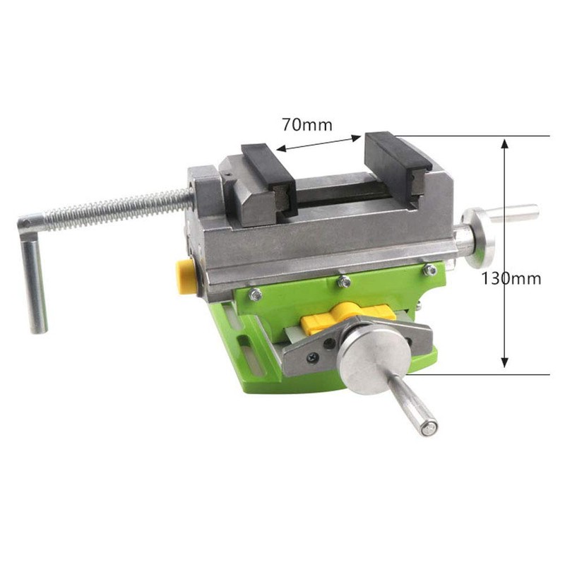 3" Cross Slide Drill Press Vise 2 Way X- Y
