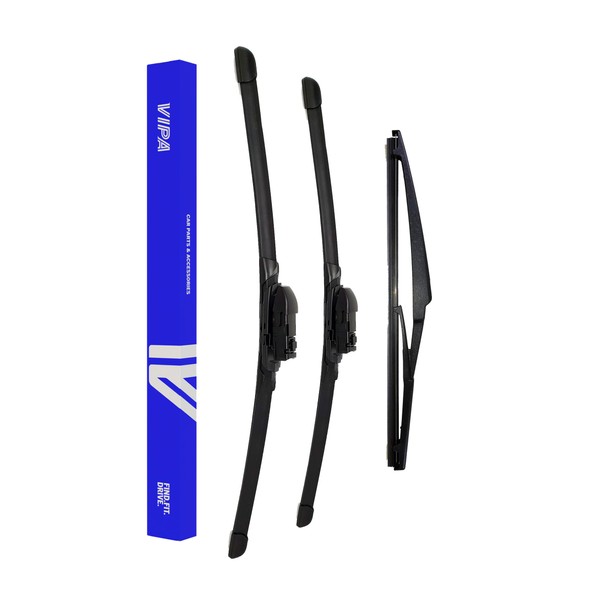 Vipa Car Parts Premium Wiper Blade Set | fits: Toyota