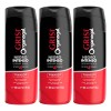 Kit 3 Shampoo Organogal Negro Intenso Oscurecedor 400ml