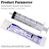 Syringe With Cap,Individually Sealed Syringe,Without NeedlePlastic Syringe, for Scientific Labs