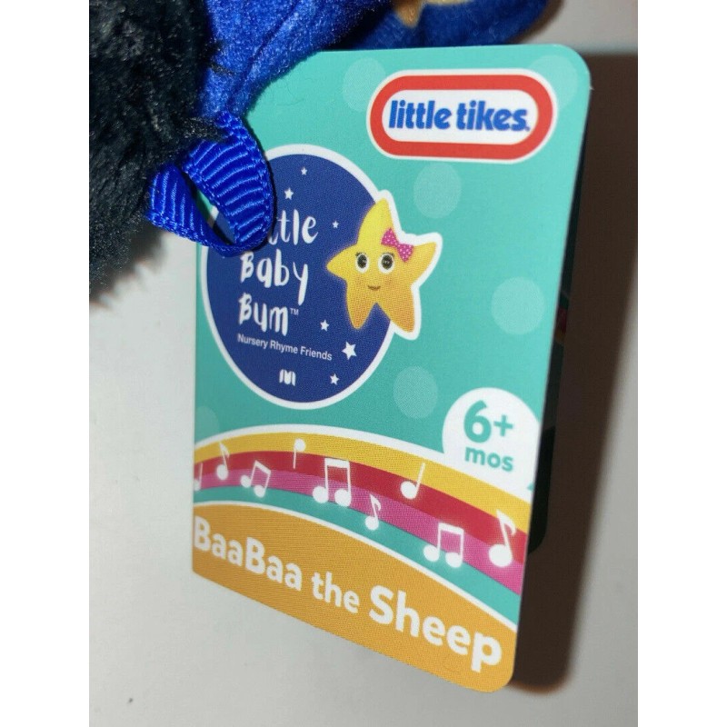 Little Tikes-Little Baby Bum: Mini Plush baabaa the sheep-press tummy
