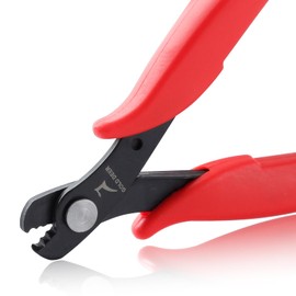 GOLD DEER Jewelry Wire Cutters with 3 Cutting Edges Jewelry Parrot Beak Wire Cutter Memory Wire Cutting Pliers Memory Wire Shears Bracelet Pliers Jewelry Making Supplies for Crafting Beading DIY