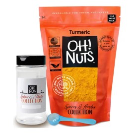 Oh! Nuts Polvo De Cúrcuma, Bolsa De Valor De 16 Onzas, Inclu