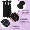 SHIHERESH 30 Strands Dreadlock Extensions Synthetic Hair 12 Inch 0.4cm
